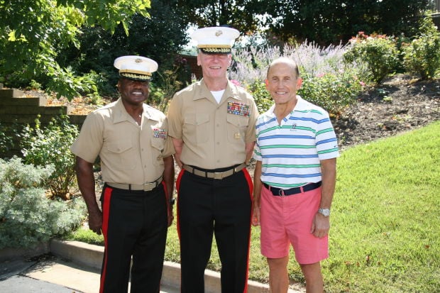 Lt. Gen. Williams, Lt.Gen. Toolan, Allen Allred